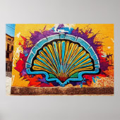 Camino de Santiago Poster (Voorkant)