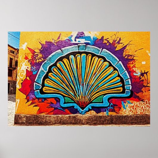 Camino de Santiago Poster (Voorkant)