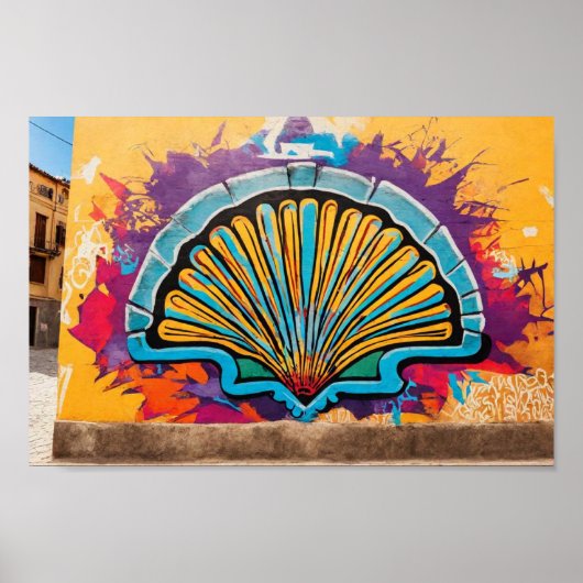Camino de Santiago Poster (Voorkant)