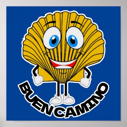 Camino de Santiago Poster (Voorkant)
