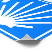 Camino de Santiago Poster (Hoek)