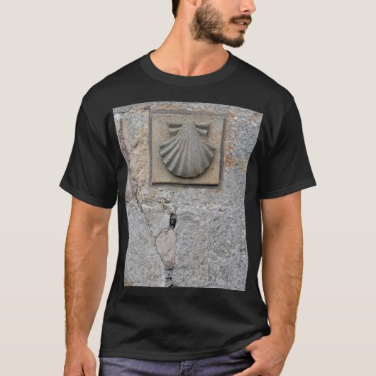 Camino de Santiago - scallop shell T-shirt (Voorkant)