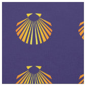 Camino de santiago-schelp stof (Close Up)