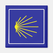 Camino de Santiago Sign, Spanje Magneet (Voorkant)