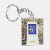 Camino de santiago sleutelhanger (Voorkant Links)