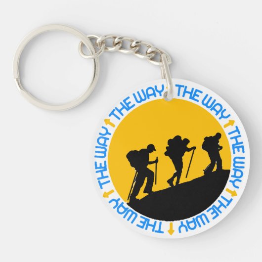 Camino de Santiago Sleutelhanger (Voorkant)