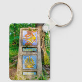 Camino de Santiago Sleutelhanger (Achterkant)