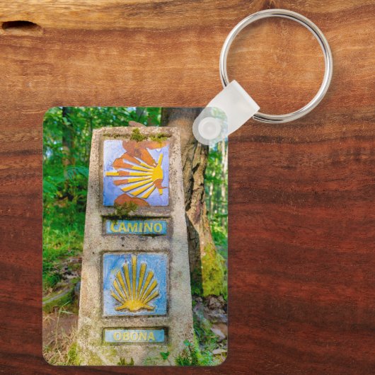 Camino de Santiago Sleutelhanger (Achterkant)
