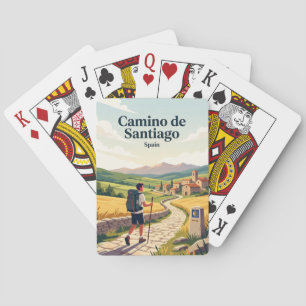 Camino de Santiago Spanje Pokerkaarten