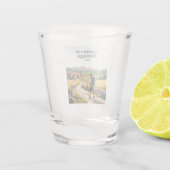 Camino de Santiago Spanje Shot Glas (Achterkant)