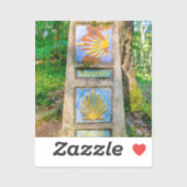 Camino de Santiago Sticker (Vel)
