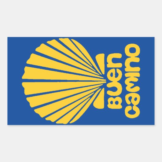 Camino de Santiago Stickers (Voorkant)