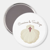 Camino de Santiago Symbol Magnet (Voorkant / Achterkant)