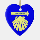 Camino de Santiago Symbolen Keramisch Ornament (Rechts)