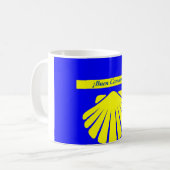 Camino de Santiago Symbolen Koffiemok (Voorkant links)