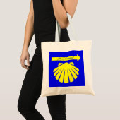 Camino de Santiago Symbolen Tote Bag (Voorkant (product))