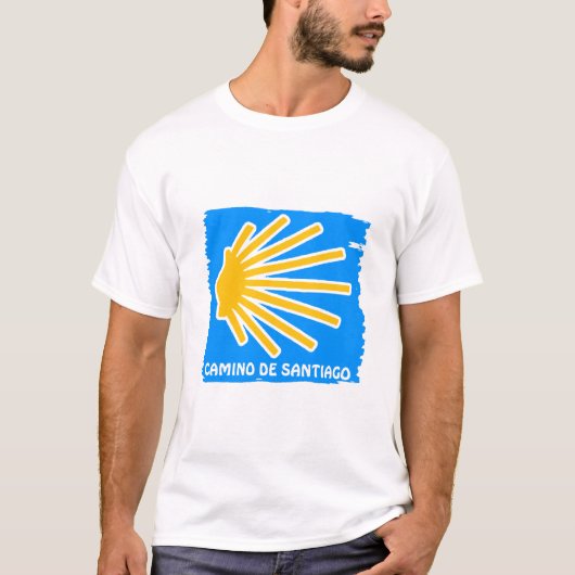 Camino de Santiago T-Shirt (Voorkant)