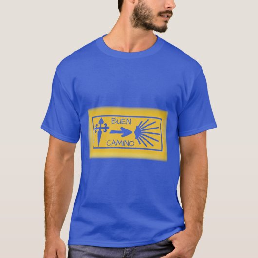 Camino de Santiago T-Shirt (Voorkant)
