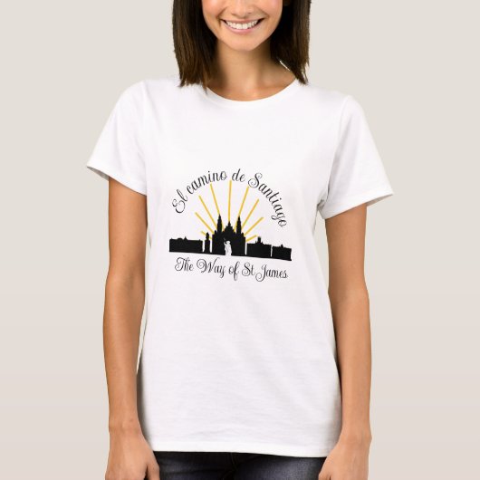 Camino de Santiago T-Shirt (Voorkant)