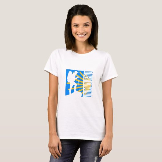 Camino de Santiago T-Shirt (Voorkant volledig)