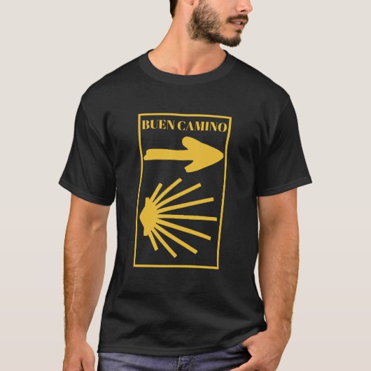 Camino de Santiago T-Shirt (Voorkant)