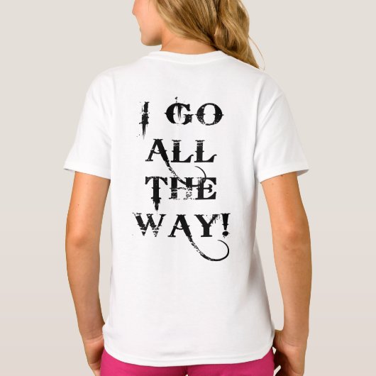 Camino de Santiago, T-shirt van Pilgrim (Achterkant)