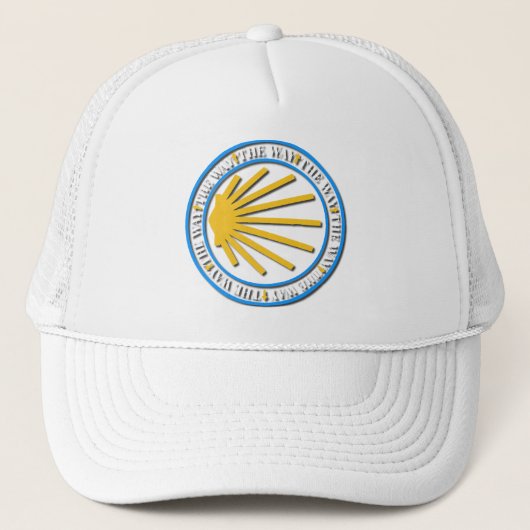 Camino de Santiago Trucker Pet (Voorkant)