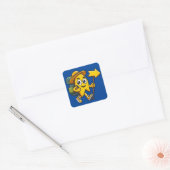 Camino de Santiago Vierkante Sticker (Envelop)