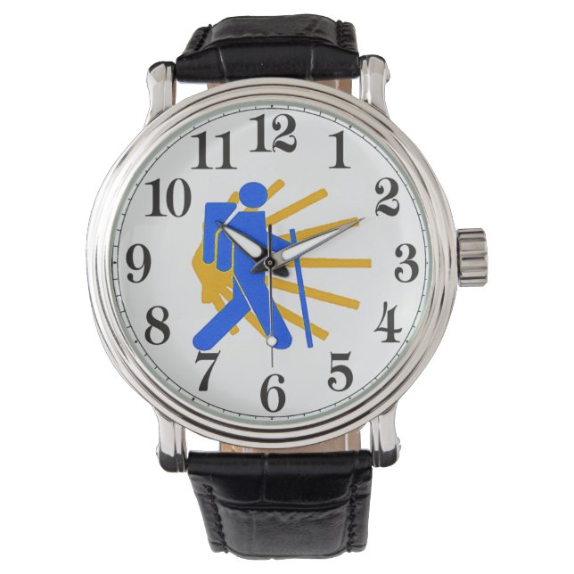 Camino de Santiago Watch Horloge (Voorkant)