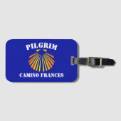 Camino Frances pelgrims Bagagelabel (Voorkant (horizontaal))