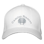 Camino Frances pelgrims Geborduurde Pet (Voorkant)