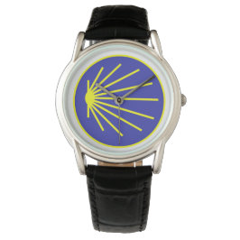 Camino Pilgrim Scallop Horloge