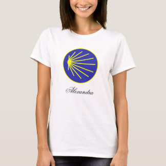  Camino Pilgrim Scallop Shell T-shirt