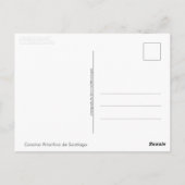 Camino Primitivo de Santiago (Spanje) Briefkaart (Achterkant)