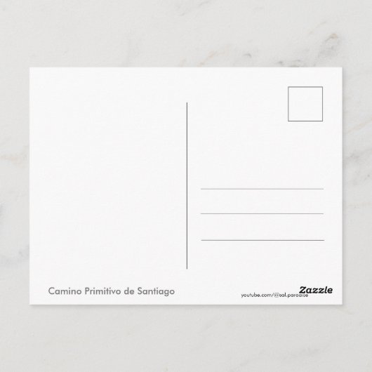 Camino Primitivo de Santiago (Spanje) Briefkaart
