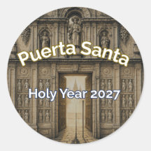 Camino Puerta Santa Heilige Jaar 2027 Patch