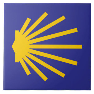 Camino Shell Tegel Marker, Camino de Santiago Tegeltje