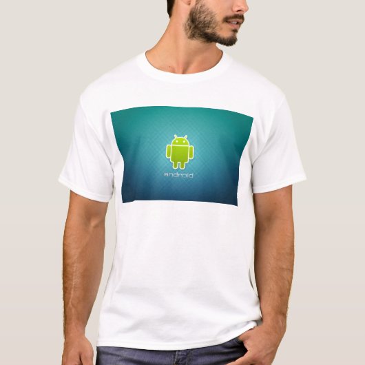 Camisa Android & Tux T-shirt (Voorkant)