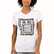 Camisa básica - Around the World