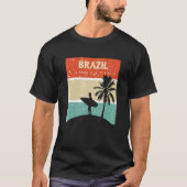 Camisa Brasil Surf Surfing Rio de Janeiro Brazilië T-shirt (Voorkant)