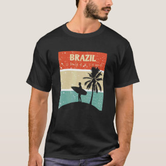 Camisa Brasil Surf Surfing Rio de Janeiro Brazilië T-shirt