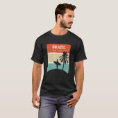 Camisa Brasil Surf Surfing Rio de Janeiro Brazilië T-shirt (Voorkant volledig)
