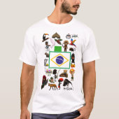 Camisa Brasil T-shirt (Voorkant)