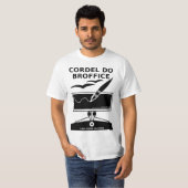 Camisa Cordel do BrOffice T-shirt (Voorkant volledig)