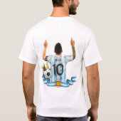 CAMISA DE MESSI T-SHIRT (Achterkant)