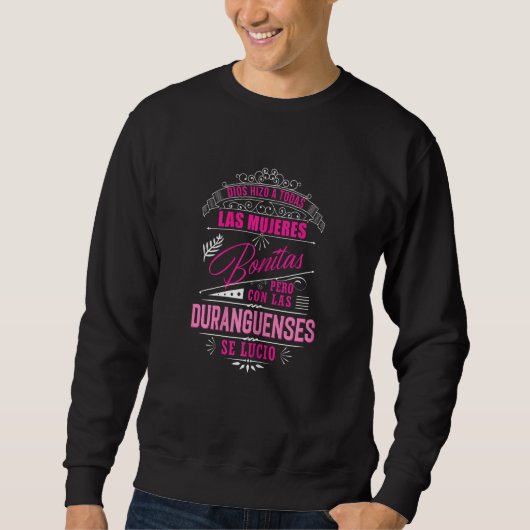 Camisa De Mujer Duranguense de Durango Mexico Trui (Voorkant)