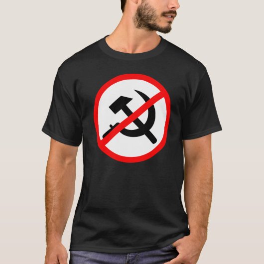 Camisa escura Anti-Comunismo T-shirt (Voorkant)