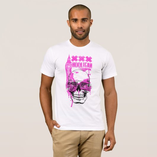 Camisa estampada caveira t-shirt (Voorkant volledig)