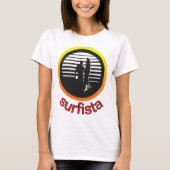 camisa feminina estampada surf t-shirt (Voorkant)