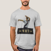 Camisa Futebol Edmundo Vasco x Flamengo 1997 4x1 T-shirt (Voorkant)